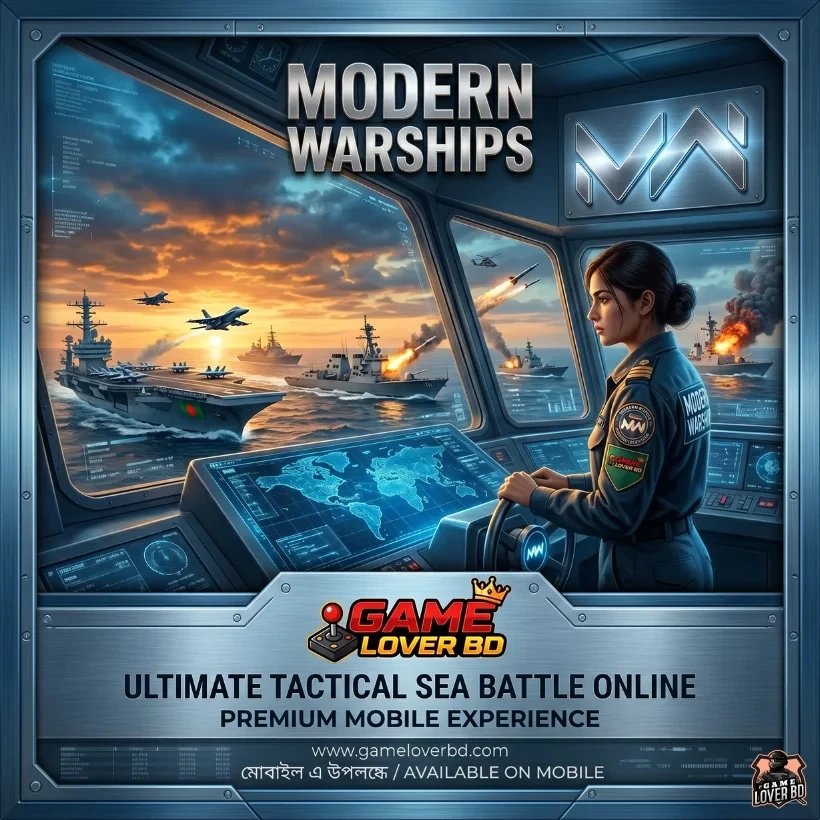 Modern Warships Gold & Dollars (Direct Top-Up)