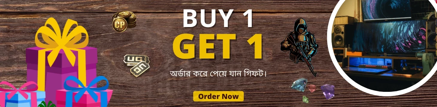 BUY 1 GET 1 FREE