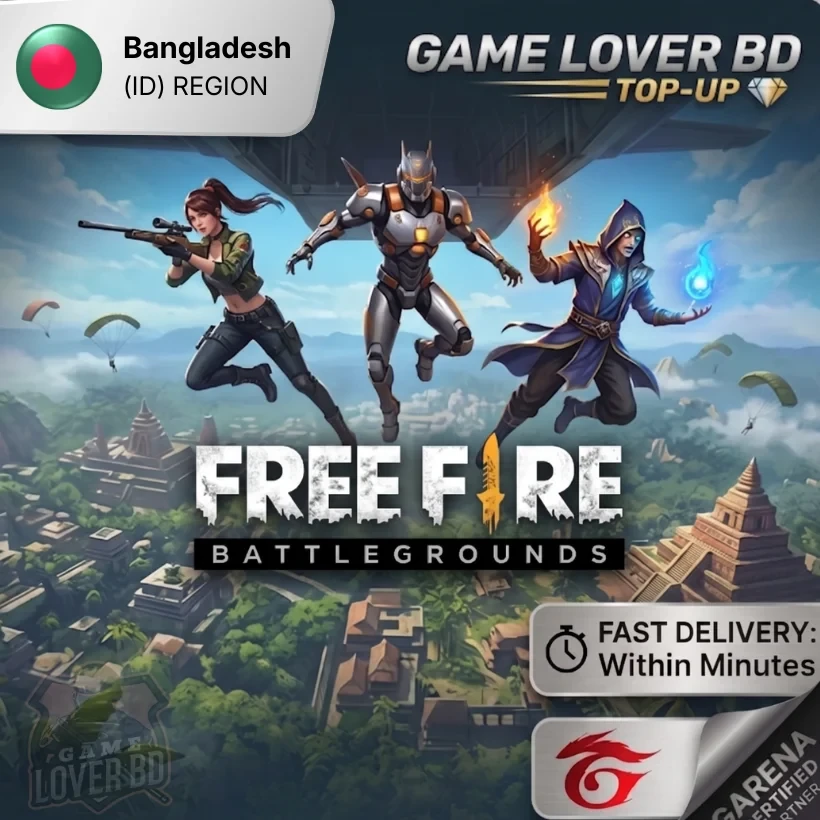 Free Fire Diamond Bangladeshi Region (Direct Top-up)